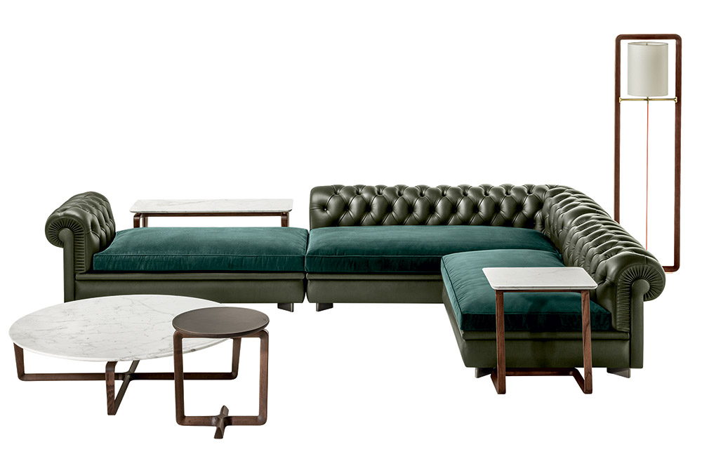 Rreport novità salone mobile divani: Frau Chestr Line