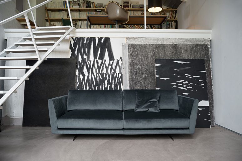Divano in velluto: tendenza arredo 2017.