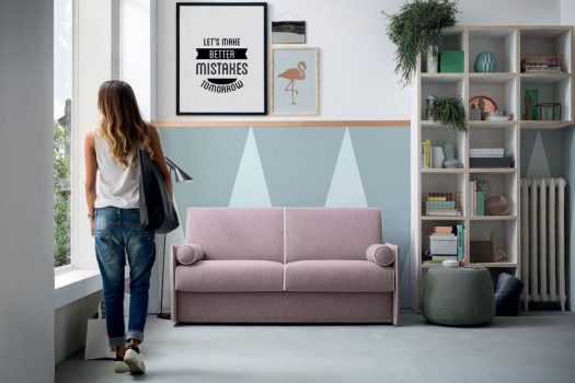 Idee salvaspazio, divani per piccoli spazi