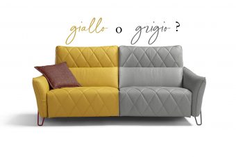 Divano giallo o divano grigio: quale scegliere? Foto e idee per arredare.